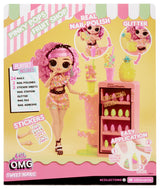L.O.L. Surprise OMG Sweet Nails™ - Bar a ongles - Poupée mannequin Pinky Pops Fruit Shop - Theme Fruit - A partir de 4 ans