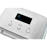 Machine a glaçons cristallins – MEDION MD11950 – Réservoir eau 2,6L – 15kg/24h – 2 tailles – 10 minutes – Inox