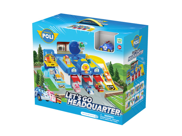 Playset QG - Garage mini véhicules - SILVERLIT - 1 véhicule inclus - Des 3 ans