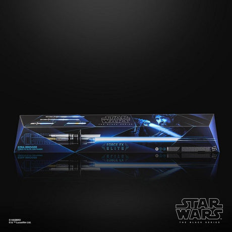 Sabre laser électronique Ezra Bridger Force FX Elite avec LED et effets sonores premium, Star Wars The Black Series, a partir de 14