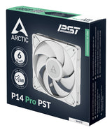 Ventilateur de boitier Arctic P14 Pro PST - 14cm (Blanc)