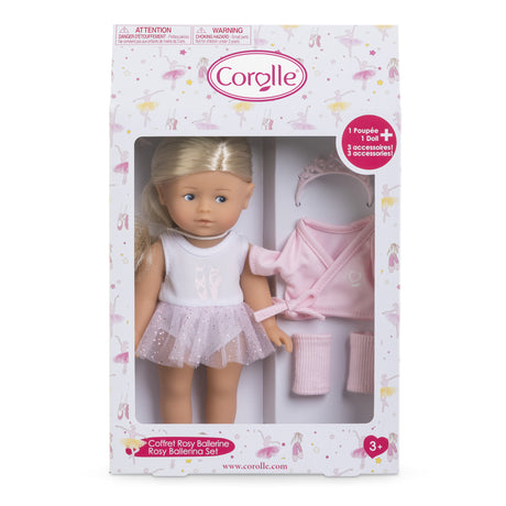 Coffret poupée - COROLLE - Mini Corolline Rosy Ballerine - 20 cm - Des 3 ans