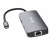 Station d'accueil portable USB-C 3.2 Verbatim Hub Pro Multiports 5 (Gris)