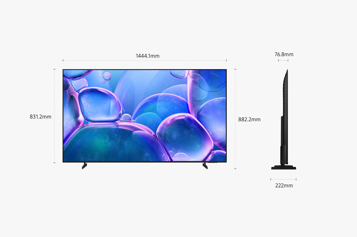 Samsung TU65U7025F - TV LED 65 (165 cm) - 4K UHD 3840x2160 - HDR - Smart TV - Gaming Hub - 3xHDMI - WiFi