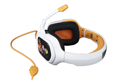 Casque gaming - Filaire - PS4, PS5, Switch, Xbox One et Series X|S - Konix - Naruto Shippuden - Microphone - Câble 1,5 m - Naruto