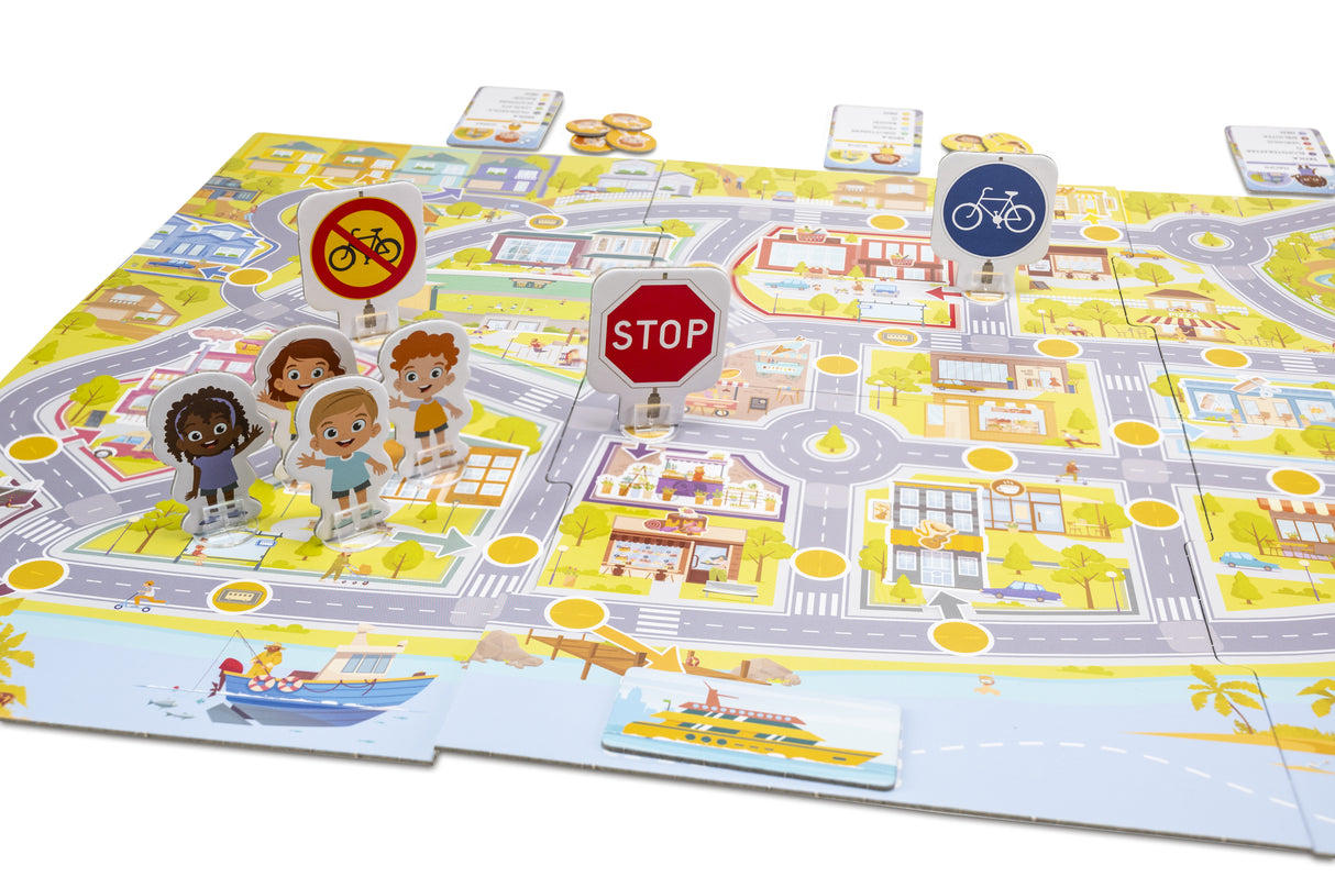 Apprenons le Code de la Route - Jeu éducatif - TACTIC - 2 joueurs et plus - Des 6 ans