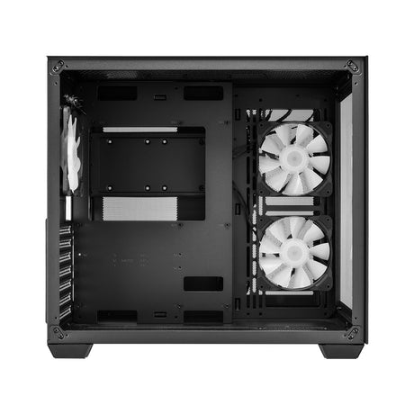 Boitier Moyen Tour ATX FSP CMT380 RGB avec panneaux vitrés (Noir)
