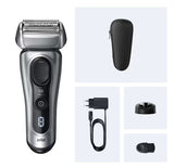 Rasoir électrique BRAUN Series 8 - Noir - Autonomie 60 minutes - Charge rapide 5 minutes
