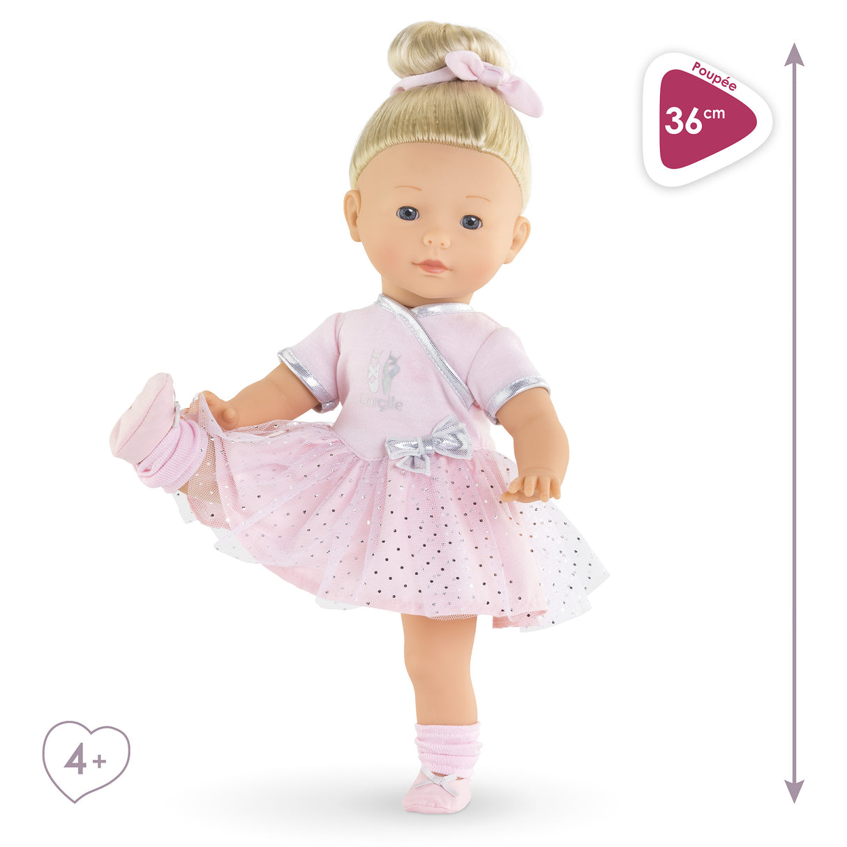 Poupée - COROLLE - Constance Ballerine - 36 cm - personnalisable - des 3 ans