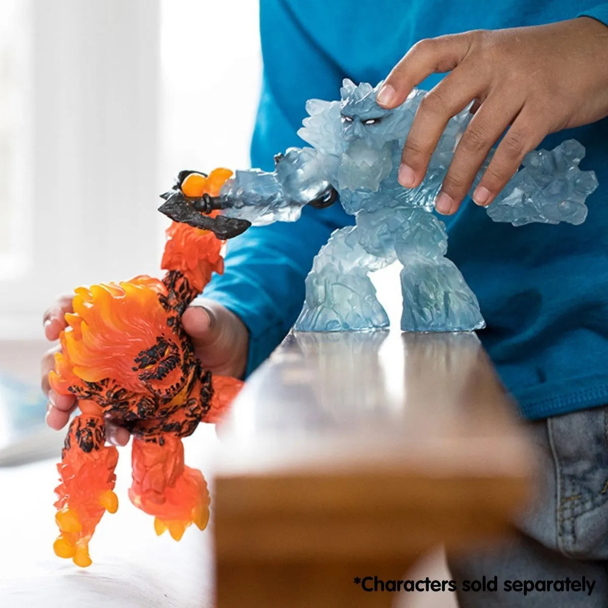 Géant des neiges, Monstre avec Arme, Figurine d'Action schlecih Tres Durable, des 7 ans, schleich 70146 Eldrador