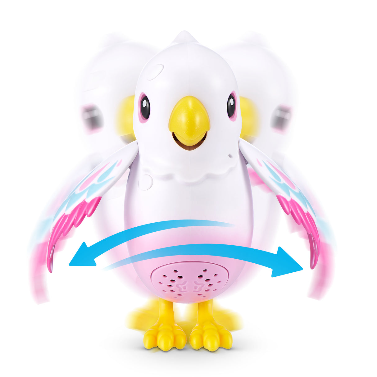 Oiseau interactif - PETS ALIVE - Polly Magic Bird - Réagit au toucher - Chante et bouge - a partir de 3 ans