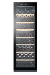 Cave a vin de vieillissement - HAIER HWS188GAE - Pose libre - 188 bouteilles - Mono zone - H185 x L59,5 cm - Noir
