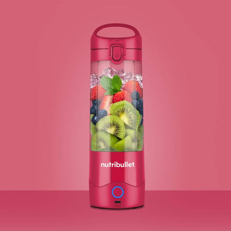 Blender portable - NUTRIBULLET - NBP003MA - 100 W - Tasse 475 ml - Sans BPA - Magenta