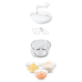 Metaltex Moulin alimentaire 4 pcs 3-en-1 Torpedo