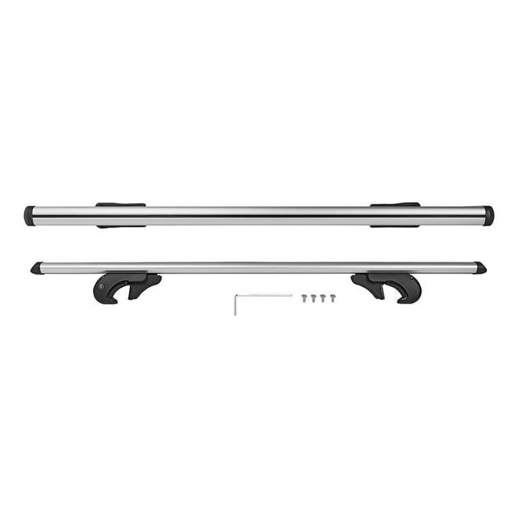 Menabo Ensemble de supports de toit pour véhicules 2pcs Aluminium 90kg