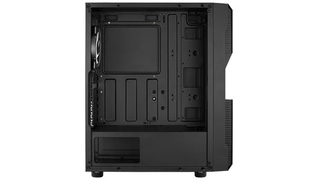 Boitier Moyen Tour ATX AeroCool Menace Saturn F RGB avec panneau vitré (Noir)