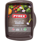 Plat a four - PYREX - 1452053 - Rectangulaire - En acier - 35 x 27 cm