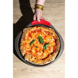 Plat a pizza - PYREX - 1452055 - En métal perforé - 32 cm