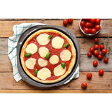 Plat a pizza - PYREX - 1452055 - En métal perforé - 32 cm