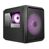 Boitier Cube Micro ATX iTek QBO 8 Evo RGB avec fenêtre (Noir)