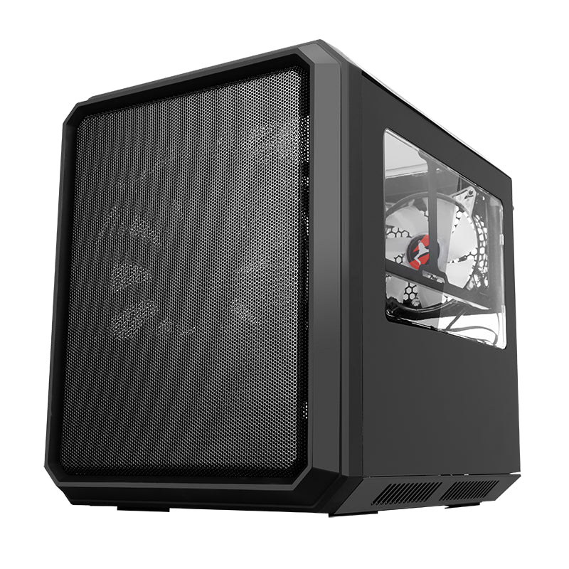 Boitier Cube Micro ATX iTek QBO 8 Evo RGB avec fenêtre (Noir)