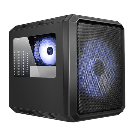 Boitier Cube Micro ATX iTek QBO 8 Evo RGB avec fenêtre (Noir)