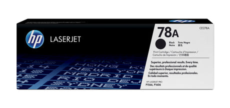 Cartouche de toner HP 78A (CE278A) noir pour imprimantes LaserJet P1566/P1606/M1536 MFP