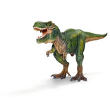Figurine T-Rex vert, Tyrannosaure Rex avec mâchoire mobile, jouet dinosaure pour enfants, des 4 ans, Schleich 14525 DINOSAURS