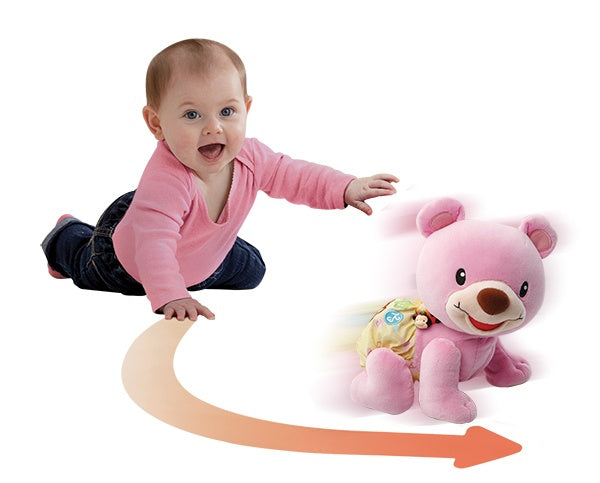 VTECH BABY - Ourson, 1,2,3 Suis-Moi - Rose