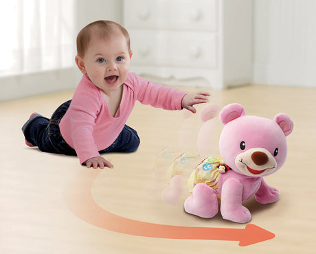 VTECH BABY - Ourson, 1,2,3 Suis-Moi - Rose