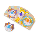 Puzzle en bois Melissa & Doug - Animaux Safari