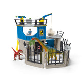 Grande station de recherche Dino, coffret de 72 pieces, jouets, Des 5 ans, Schleich 41462 Dinosaurs