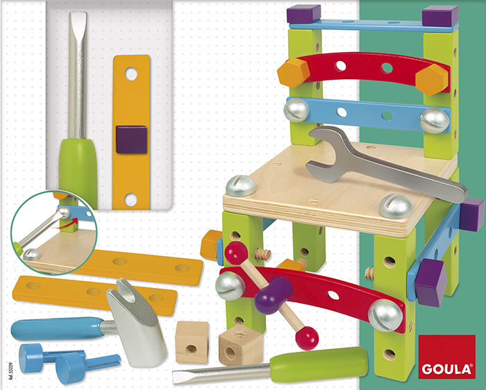 Jeu de construction - GOULA - Set multi constructions - Construisez 7 modeles différents