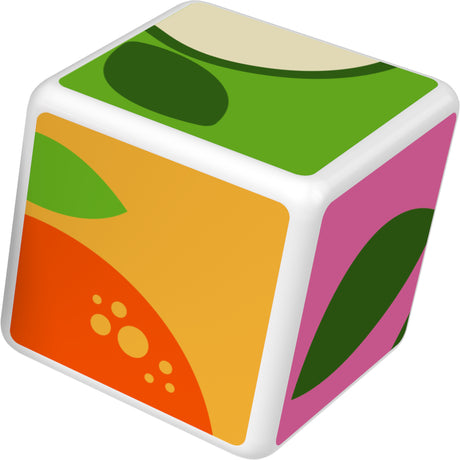 Blocs magnétiques - GEOMAG - Magicube 131 - 7 pieces - Fruits imprimés - Cartes incluses