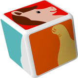 Blocs magnétiques - GEOMAG - Magicube 132 - 7 pieces - Animaux imprimés - Cartes incluses
