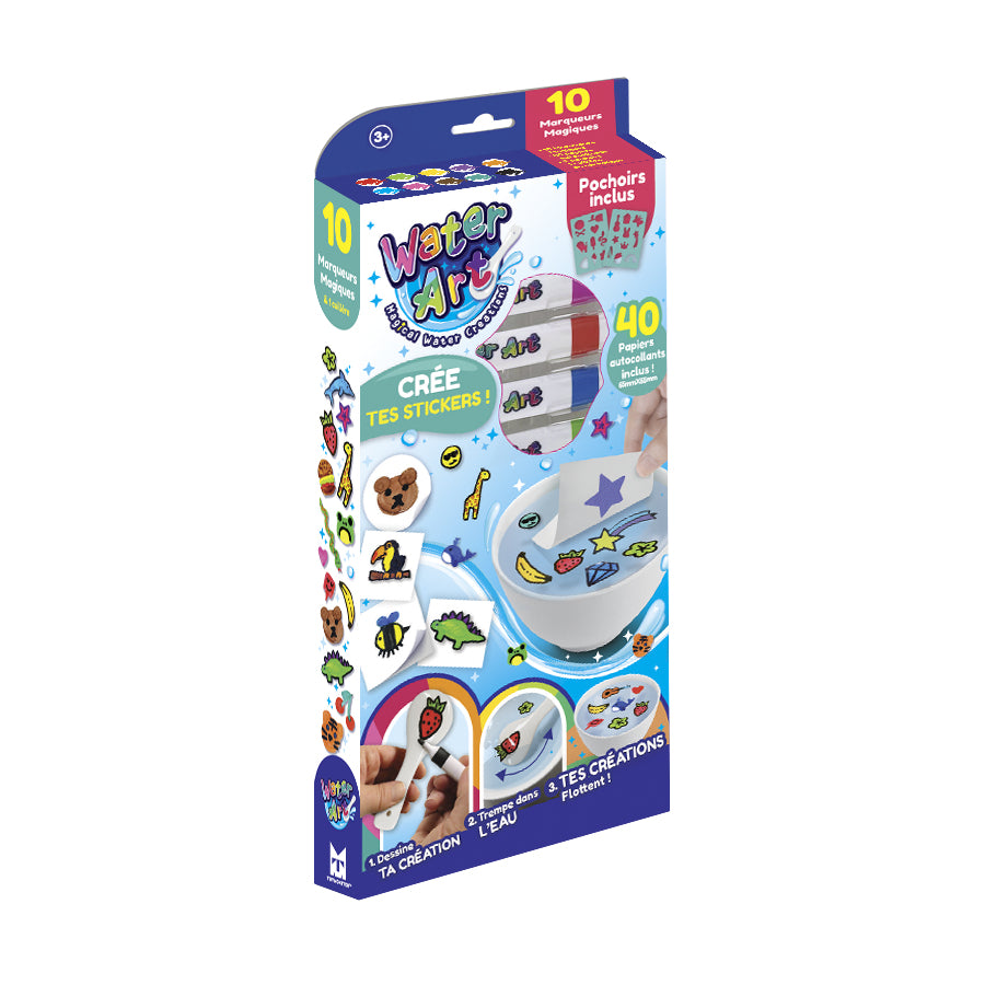 Kit Water Art - SILVERLIT - Avec autocollants - Des 3 ans