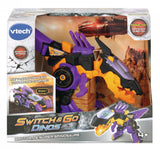 VTECH - Switch & Go Dinos - Brutor, Super Spinosaure - Jouet interactif pour enfant
