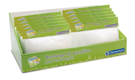 Recharge paraffine pour bougies - Clementoni - Fille - A partir de 6 ans