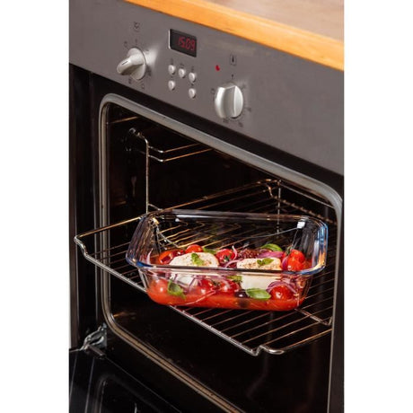 Boîte rectangulaire avec couvercle - PYREX - 1451026 - 20 x 15 cm - 800 ml - Cook & Go - Base en verre borosilicate