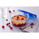 Boîte ronde avec couvercle - PYREX - 1451034 - 20 cm - 1,6 L - Cook & Go - Base en verre borosilicate