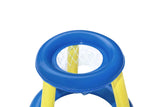 Jeu de piscine Panier de Basket flottant - BESTWAY - 52418 - Ballon, 3 anneaux, diametre 61 cm