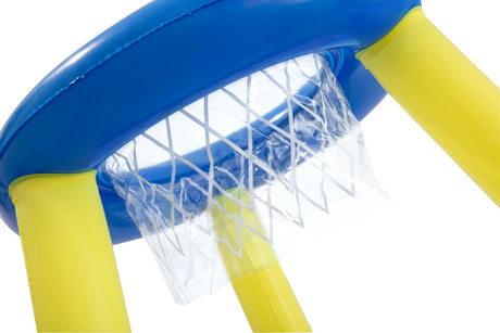 Jeu de piscine Panier de Basket flottant - BESTWAY - 52418 - Ballon, 3 anneaux, diametre 61 cm