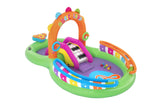 Aire de jeu gonflable - Bestway - Sing'n Splash - 295 x 190 x 137 cm - pataugeoire