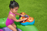 Aire de jeu gonflable - Bestway - Sing'n Splash - 295 x 190 x 137 cm - pataugeoire