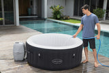 Spa gonflable BESTWAY - Lay-Z-Spa Miami - 120 airjets - 180 x 66 cm - 2 a 4 places - Rond (couverture, cartouche, diffuseur)
