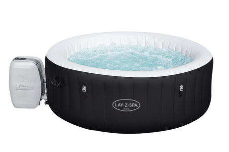 Spa gonflable BESTWAY - Lay-Z-Spa Miami - 120 airjets - 180 x 66 cm - 2 a 4 places - Rond (couverture, cartouche, diffuseur)