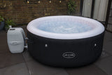 Spa gonflable BESTWAY - Lay-Z-Spa Miami - 120 airjets - 180 x 66 cm - 2 a 4 places - Rond (couverture, cartouche, diffuseur)