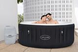 Spa gonflable BESTWAY - Lay-Z-Spa Miami - 120 airjets - 180 x 66 cm - 2 a 4 places - Rond (couverture, cartouche, diffuseur)