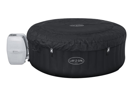 Spa gonflable BESTWAY - Lay-Z-Spa Miami - 120 airjets - 180 x 66 cm - 2 a 4 places - Rond (couverture, cartouche, diffuseur)