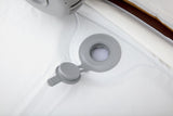Spa gonflable BESTWAY - Lay-Z-Spa Helsinki - 180 airjets - 180 x 66 cm - 5 a 7 places - Rond (couverture, cartouche, diffuseur)